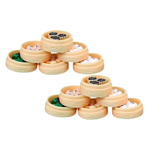 FELTECHELECTR 12st Simulation Kleines Dampfbrötchen Mini-Essen Mini-dampfbrötchen-Modell Mini-basteldekore Miniatur-dampfbrötchenmodell Mini-Food-Requisite Food-Modell Harz FELTECHELECTR 12st Simulation Kleines Dampfbrötchen Mini-Essen Mini-dampfbrötchen-Modell Mini-basteldekore Miniatur-dampfbrötchenmodell Mini-Food-Requisite Food-Modell Harz von FELTECHELECTR