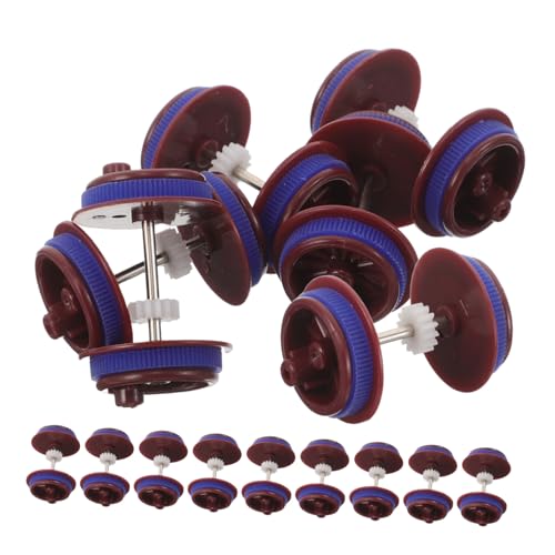 FELTECHELECTR 15 Stück Teiliges Kunststoff Ersatzräder für Modellspielzeuge Stabile Lokomotivräder mit Verbessertem Grip Einfache DIY Montage für Spielzeugzüge und Kreative Bastelprojekte FELTECHELECTR 15 Stück Teiliges Kunststoff Ersatzräder für Modellspielzeuge Stabile Lokomotivräder mit Verbessertem Grip Einfache DIY Montage für Spielzeugzüge und Kreative Bastelprojekte von FELTECHELECTR