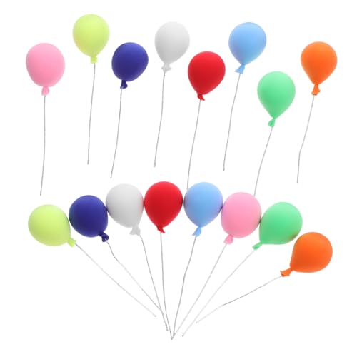 FELTECHELECTR 16 Stück Maßstab Realistische Kuchen Topper Zubehör Vielseitig für Geburtstag Shower Hochzeit Party von FELTECHELECTR