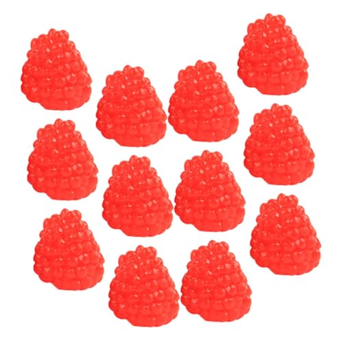 FELTECHELECTR 16st Simulationsfruchtmodell Künstlich Gefälschte Himbeere Orangefarbenes Fruchtdekor Obstspielzeug Für Zitrone Bananenkiste Würfel Obstschalen Für Die Küche Korb PVC Rot FELTECHELECTR 16st Simulationsfruchtmodell Künstlich Gefälschte Himbeere Orangefarbenes Fruchtdekor Obstspielzeug Für Zitrone Bananenkiste Würfel Obstschalen Für Die Küche Korb PVC Rot von FELTECHELECTR