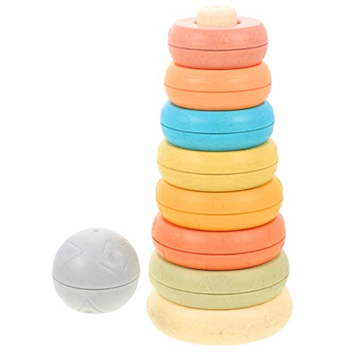FELTECHELECTR 1Satz Kreatives Silikon Stapelringspielzeug für Kleinkinder Farbige Stapelringe Motorik und Denkfähigkeiten für Ab Jahr Reisen FELTECHELECTR 1Satz Kreatives Silikon Stapelringspielzeug für Kleinkinder Farbige Stapelringe Motorik und Denkfähigkeiten für Ab Jahr Reisen von FELTECHELECTR