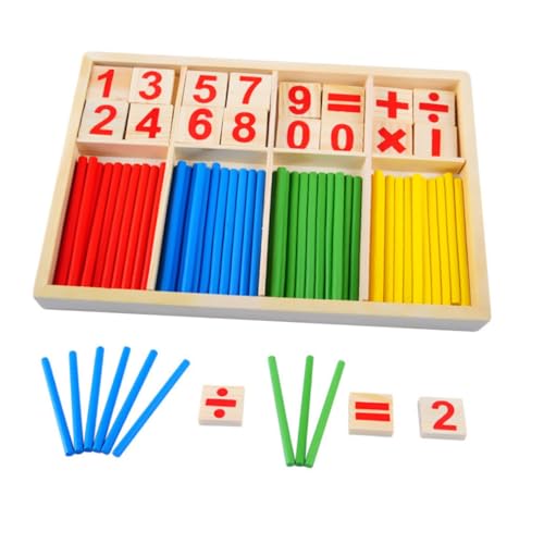 FELTECHELECTR 1Satz Multifunktionales Holzspielzeug für Lernbrett zur Frühen Mathematikbildung Kognitives für Junge Mädchen für Kreative Entwicklung und Hand Koordination FELTECHELECTR 1Satz Multifunktionales Holzspielzeug für Lernbrett zur Frühen Mathematikbildung Kognitives für Junge Mädchen für Kreative Entwicklung und Hand Koordination von FELTECHELECTR
