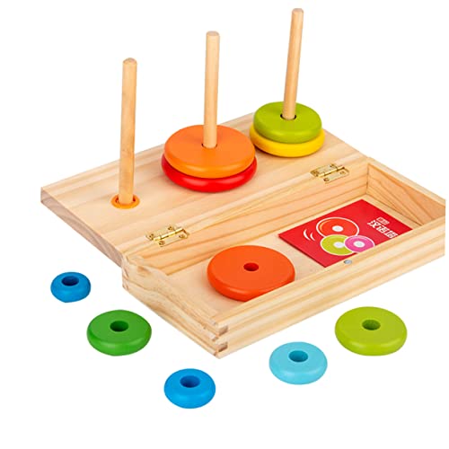FELTECHELECTR 1Satz Stapelspielzeug für Kleinkinder Teiliges Holzspielzeug mit Bunten Stapelbaren Ringen Farben Formen und Kognitiven Fähigkeiten Sicheres FELTECHELECTR 1Satz Stapelspielzeug für Kleinkinder Teiliges Holzspielzeug mit Bunten Stapelbaren Ringen Farben Formen und Kognitiven Fähigkeiten Sicheres von FELTECHELECTR