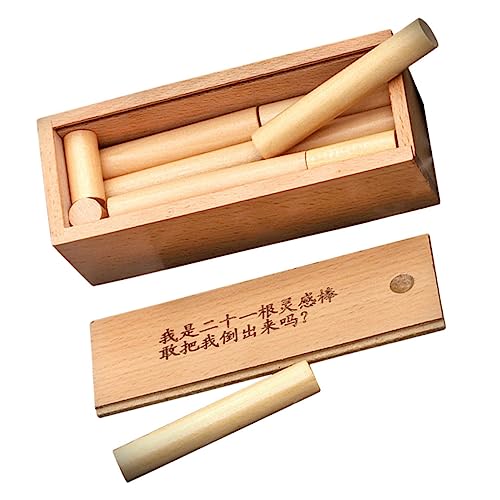 FELTECHELECTR 1Satz Teiliges Hirnteaser aus Holz für Erwachsene und Fördert Konzentration und Logisches Bildungsspielzeug für Kreative Herausforderungen FELTECHELECTR 1Satz Teiliges Hirnteaser aus Holz für Erwachsene und Fördert Konzentration und Logisches Bildungsspielzeug für Kreative Herausforderungen von FELTECHELECTR