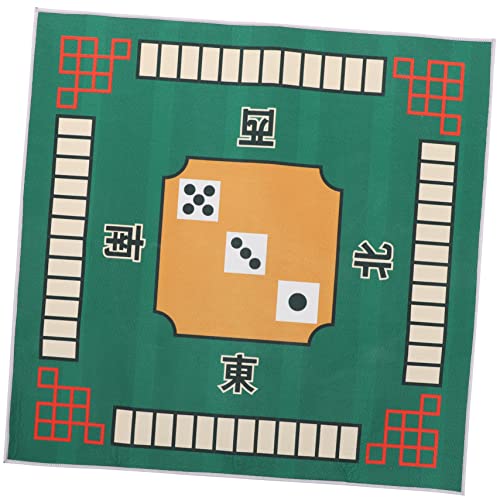 FELTECHELECTR Mahjong-Matte Brettspiel – Quadratische Tisch-pokermatte Rauschunterdrückung Grün FELTECHELECTR Mahjong-Matte Brettspiel – Quadratische Tisch-pokermatte Rauschunterdrückung Grün von FELTECHELECTR