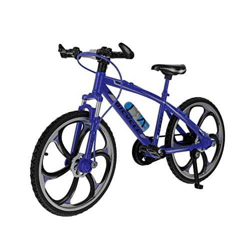 FELTECHELECTR 1Stück Finger Fahrrad für Tragbares Fingerspitzen Geburtstagsgeschenk Realistisches Design Fördert Fingerkoordination und Spaß Unterwegs Blauer von FELTECHELECTR