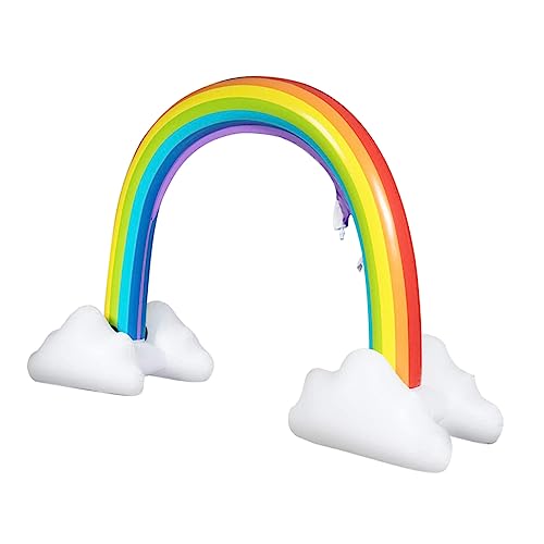 FELTECHELECTR 1stück Aufblasbarer Regenbogen Sprinkler Für Junge Mädchen Sicheres Wasserspielzeug Für Garten Strand Und Party Spielzeug Für Sommertage Und Outdoor-aktivitäten Mit Freunden FELTECHELECTR 1stück Aufblasbarer Regenbogen Sprinkler Für Junge Mädchen Sicheres Wasserspielzeug Für Garten Strand Und Party Spielzeug Für Sommertage Und Outdoor-aktivitäten Mit Freunden von FELTECHELECTR
