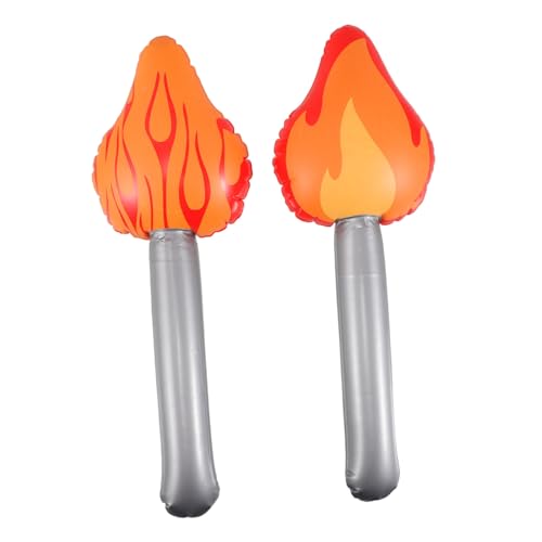 FELTECHELECTR Aufblasbare Fackelspielzeuge 2er-Pack Halloween-Dekoration Fackel künstliche Flamme Partydekorationen für Cosplay-Events Bühnenrequisiten FELTECHELECTR Aufblasbare Fackelspielzeuge 2er-Pack Halloween-Dekoration Fackel künstliche Flamme Partydekorationen für Cosplay-Events Bühnenrequisiten von FELTECHELECTR