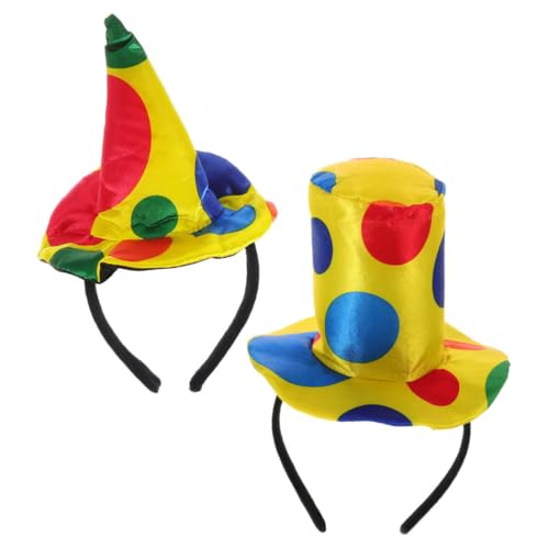 FELTECHELECTR 2 Stück Clown Haarreif aus weichem Material Dekorativer Party Haarreif für Karneval Festival und Kostümfeier Bequemer und langlebiger Kopfschmuck für Erwachsene FELTECHELECTR 2 Stück Clown Haarreif aus weichem Material Dekorativer Party Haarreif für Karneval Festival und Kostümfeier Bequemer und langlebiger Kopfschmuck für Erwachsene von FELTECHELECTR