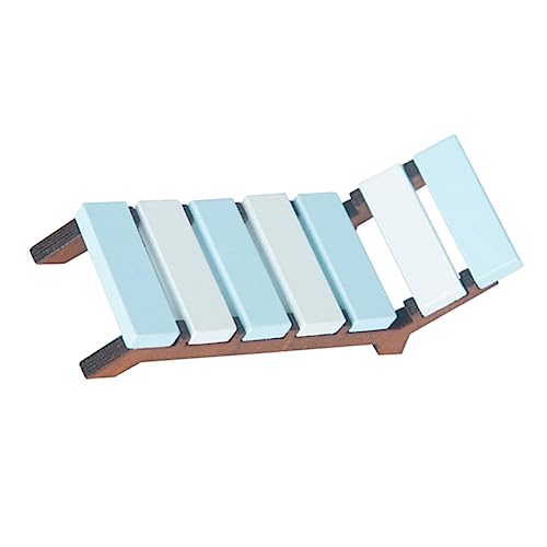 FELTECHELECTR Miniatur Liegestuhl Set Für Puppenhaus Strandstuhl Dekoration Und Ideal Für Mini Häuser Und Mikrolandschaften Simulation Strandstuhl Modell FELTECHELECTR Miniatur Liegestuhl Set Für Puppenhaus Strandstuhl Dekoration Und Ideal Für Mini Häuser Und Mikrolandschaften Simulation Strandstuhl Modell von FELTECHELECTR