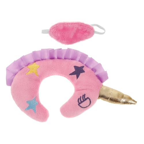 FELTECHELECTR 2 Stück Puppenkoffer Gepäck Reisezubehör Plüsch Mädchen Puppe Nackenkissen Augenmaske Für 18 Zoll Puppenzubehör FELTECHELECTR 2 Stück Puppenkoffer Gepäck Reisezubehör Plüsch Mädchen Puppe Nackenkissen Augenmaske Für 18 Zoll Puppenzubehör von FELTECHELECTR