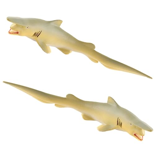 FELTECHELECTR 2 Stück Realistische Miniatur Figuren aus Hochwertigem PVC Sichere Simulation Tiermodell für Pädagogisches Vorstellungskraft und von FELTECHELECTR