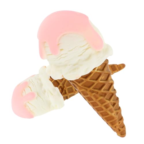 FELTECHELECTR 2 Stück Simulierte -Requisiten, Realistische Gefälschte Lebensmittel, Künstliche Eiskugeln, Dekorative Dessert-replik Für Partybevorzugungen, Zuhause, Geschäft FELTECHELECTR 2 Stück Simulierte -Requisiten, Realistische Gefälschte Lebensmittel, Künstliche Eiskugeln, Dekorative Dessert-replik Für Partybevorzugungen, Zuhause, Geschäft von FELTECHELECTR