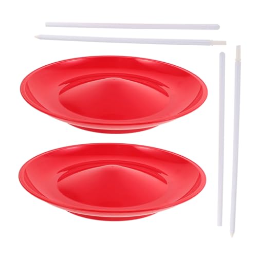 FELTECHELECTR 2 Stück Teiliges Jonglier Zirkusteller mit Balance Stick Bunte Leichte Bühnenrequisiten für Zirkus und Akrobatik Auftritte für Training und Performance FELTECHELECTR 2 Stück Teiliges Jonglier Zirkusteller mit Balance Stick Bunte Leichte Bühnenrequisiten für Zirkus und Akrobatik Auftritte für Training und Performance von FELTECHELECTR