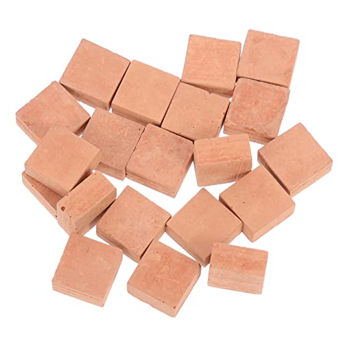 FELTECHELECTR 20 STK simulierte Ziegel Miniaturkeramik-Tonziegel Mauerziegelmodell Miniatur-Ziegel bastelzeug fogelschreker mockin miniatursteine selber Machen DIY Sandtisch Ziegelmodell rot FELTECHELECTR 20 STK simulierte Ziegel Miniaturkeramik-Tonziegel Mauerziegelmodell Miniatur-Ziegel bastelzeug fogelschreker mockin miniatursteine selber Machen DIY Sandtisch Ziegelmodell rot von FELTECHELECTR