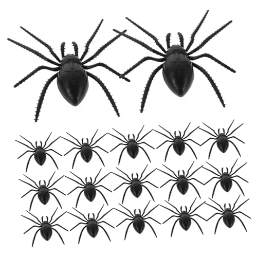 FELTECHELECTR 20 Stück Realistische Plastikspinnen: Gefälschte Spinnen, Kleine Gruselige Spielzeuge, Streich-Requisiten Für Halloween, Zuhause, Partydekorationen Für Den Innenbereich FELTECHELECTR 20 Stück Realistische Plastikspinnen: Gefälschte Spinnen, Kleine Gruselige Spielzeuge, Streich-Requisiten Für Halloween, Zuhause, Partydekorationen Für Den Innenbereich von FELTECHELECTR