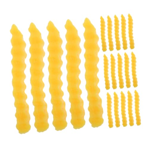 FELTECHELECTR 20 Stück Teiliges Realistische Fake French Fries für Küchen Dekoration und Fotorequisiten Langlebige Snack Shop Modelle Vielseitig für Party Büro Heim und Kreative Displays FELTECHELECTR 20 Stück Teiliges Realistische Fake French Fries für Küchen Dekoration und Fotorequisiten Langlebige Snack Shop Modelle Vielseitig für Party Büro Heim und Kreative Displays von FELTECHELECTR