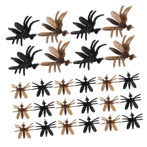 FELTECHELECTR 200 Stück Lustiges Mückenspielzeug: Realistisches Insekten-witzspielzeug, Halloween-Party-streich-Requisiten, Pädagogisches Tiermodell Für Das Lernen Von Kindern von FELTECHELECTR