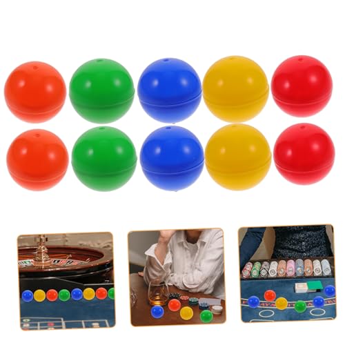 FELTECHELECTR 20 Stücke Bunte Bingo Spiel Tombola Party Spielzeug Sicher Kunststoff Für Jungen Und Mädchen Erwachsene von FELTECHELECTR