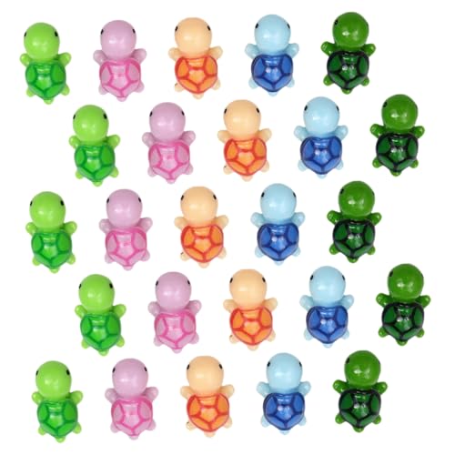 FELTECHELECTR 25 Stück Mini-schildkrötenfiguren Aus Kunstharz, Mikro-landschaftsdekoration, Heimdekoration, Robuste Tiermodelle Für Kreative Projekte FELTECHELECTR 25 Stück Mini-schildkrötenfiguren Aus Kunstharz, Mikro-landschaftsdekoration, Heimdekoration, Robuste Tiermodelle Für Kreative Projekte von FELTECHELECTR