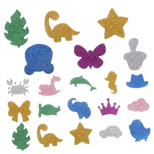 FELTECHELECTR Cartoon-Aufkleber: 28er-Pack Selbstklebende Scrapbooking-Aufkleber Für Kunsthandwerk von FELTECHELECTR