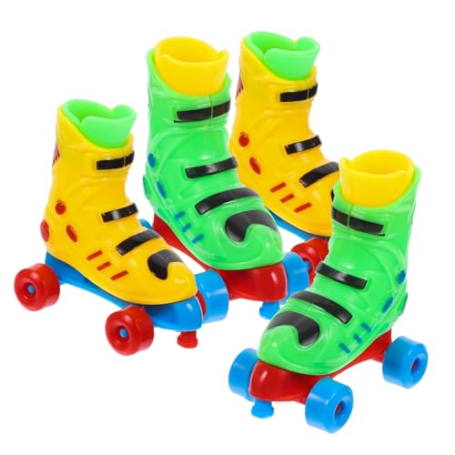 FELTECHELECTR 2Paar Lebensechte Fingerskate Rollschuhspielzeug für Schreibtisch Kleines Pädagogisches zur Fingerkoordination Langlebig und Unterhaltsam FELTECHELECTR 2Paar Lebensechte Fingerskate Rollschuhspielzeug für Schreibtisch Kleines Pädagogisches zur Fingerkoordination Langlebig und Unterhaltsam von FELTECHELECTR