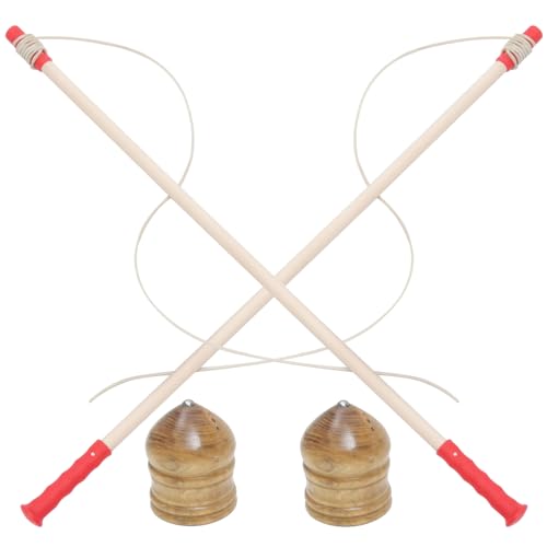 FELTECHELECTR 2Sätze Traditionelle Holzgyratoren für Erwachsene Teiliges Dekompressionsspielzeug für Fitness und Outdoor Aktivitäten mit Stab aus Hochwertigem Holz Fördert FELTECHELECTR 2Sätze Traditionelle Holzgyratoren für Erwachsene Teiliges Dekompressionsspielzeug für Fitness und Outdoor Aktivitäten mit Stab aus Hochwertigem Holz Fördert von FELTECHELECTR