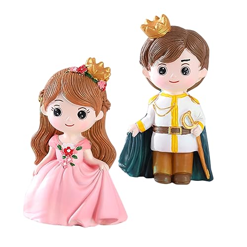 FELTECHELECTR 2 Stücke Mini Kuchen Topper Harz Kuchen Ornamente Für Geburtstag Dekorationen Prinzessin Kuchen Toer Dekoration Kuchen Toer Prinzessin von FELTECHELECTR