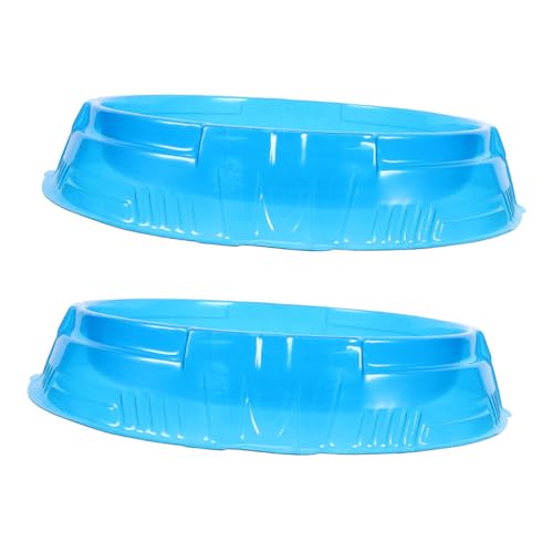 FELTECHELECTR 2pcs Runde Gyro Tablett Gyro Spielzeug Kunststoff Gyro Spiel Bord Tragbare Gyro von FELTECHELECTR