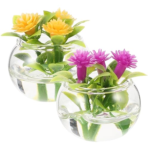 FELTECHELECTR 2Stücke Bonsai Pflanzen für Puppenhaus Künstliche Topfpflanzen Dekorative Mini Pflanzen für Garten und Puppenhaus Dekoration FELTECHELECTR 2Stücke Bonsai Pflanzen für Puppenhaus Künstliche Topfpflanzen Dekorative Mini Pflanzen für Garten und Puppenhaus Dekoration von FELTECHELECTR