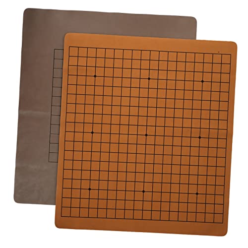 FELTECHELECTR Faltbares Schachbrett Satz 2 Stücke Doppelseitiges Gobang Go Spielbrett für Erwachsene und Kinder Design Leichtes Material Einfach zu Lagern FELTECHELECTR Faltbares Schachbrett Satz 2 Stücke Doppelseitiges Gobang Go Spielbrett für Erwachsene und Kinder Design Leichtes Material Einfach zu Lagern von FELTECHELECTR