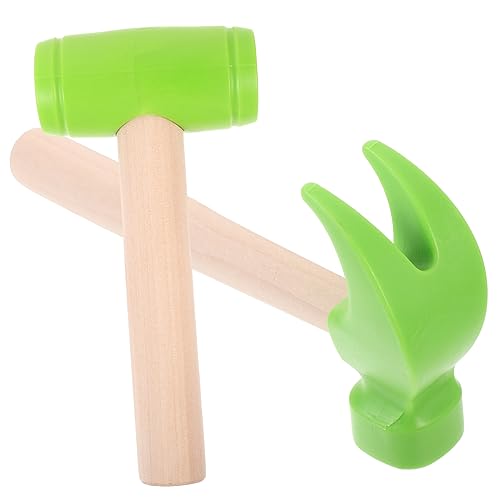 FELTECHELECTR 2Stücke Holzhammer für Spielhammer Hammerspielzeug Hand Augen Koordination und Greifkraft Holzspielzeug für Jungen FELTECHELECTR 2Stücke Holzhammer für Spielhammer Hammerspielzeug Hand Augen Koordination und Greifkraft Holzspielzeug für Jungen von FELTECHELECTR