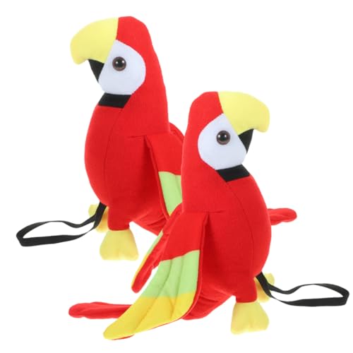 FELTECHELECTR 2Stücke Plüsch Papagei Requisite für Piratenkostüm Niedliches für Schultern für Partys Cosplay Sicher für Farben FELTECHELECTR 2Stücke Plüsch Papagei Requisite für Piratenkostüm Niedliches für Schultern für Partys Cosplay Sicher für Farben von FELTECHELECTR