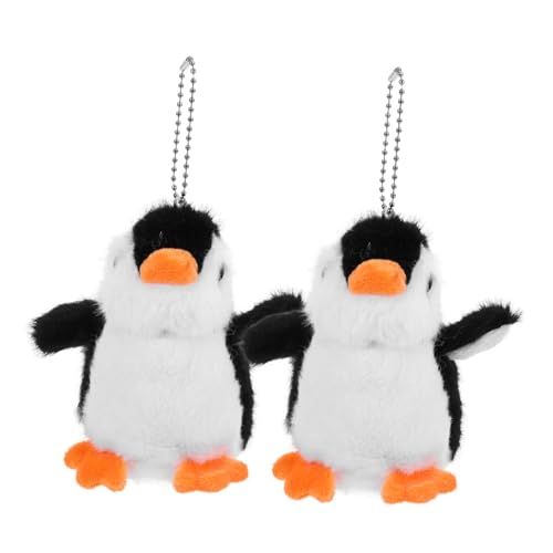 FELTECHELECTR 2Stücke Plüsch Pinguin Schlüsselanhänger Niedliche Hängedekoration für Taschen und Rucksäcke für Geburtstage Valentinstag und Weihnachten FELTECHELECTR 2Stücke Plüsch Pinguin Schlüsselanhänger Niedliche Hängedekoration für Taschen und Rucksäcke für Geburtstage Valentinstag und Weihnachten von FELTECHELECTR