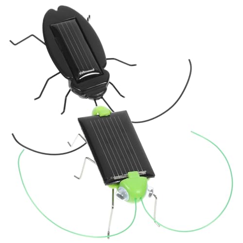 FELTECHELECTR 2Stücke Solar Insektenspielzeug Simulation Kakerlake Lehrspielzeug für Outdoor für Jungen Fördert Lernen und Kreativität im Freien FELTECHELECTR 2Stücke Solar Insektenspielzeug Simulation Kakerlake Lehrspielzeug für Outdoor für Jungen Fördert Lernen und Kreativität im Freien von FELTECHELECTR