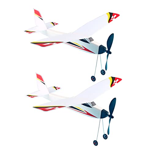 FELTECHELECTR 2st Gummiband Flugzeug Mini-Segelflugzeuge Fliegendes DIY- Für Gummiband Angetriebene Flugzeuge Flugzeug Segelflugzeug Gummiband-flugzeugspielzeug Plastik FELTECHELECTR 2st Gummiband Flugzeug Mini-Segelflugzeuge Fliegendes DIY- Für Gummiband Angetriebene Flugzeuge Flugzeug Segelflugzeug Gummiband-flugzeugspielzeug Plastik von FELTECHELECTR