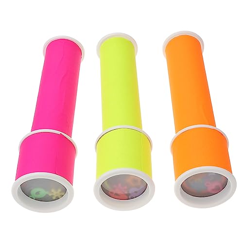FELTECHELECTR 3 Sätze DIY Kaleidoskop Entwicklungsspielzeug Kaleidoskop Kit Kaleidoskop Kaleidoskop Kindervielfalt Prisma Kinderspielzeug Kinderspielzeug Kaleidoskop Materialien Papier von FELTECHELECTR