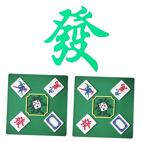 FELTECHELECTR Kreatives Mahjong-kuchendekor-set mit 3 Schicken Mahjong-förmigen Kuchenornamenten für Geburtstagsfeiern FELTECHELECTR Kreatives Mahjong-kuchendekor-set mit 3 Schicken Mahjong-förmigen Kuchenornamenten für Geburtstagsfeiern von FELTECHELECTR