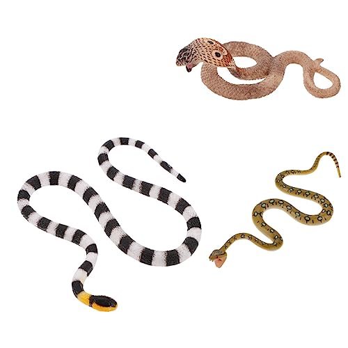 FELTECHELECTR 3 Stück Schlangenmodell Kinderspielzeug Gefälschte Schlangen Ornamente Für Desktop Verzierungen Halloween Knifflige Spielzeuge Halloween Party Requisiten Halloween Party FELTECHELECTR 3 Stück Schlangenmodell Kinderspielzeug Gefälschte Schlangen Ornamente Für Desktop Verzierungen Halloween Knifflige Spielzeuge Halloween Party Requisiten Halloween Party von FELTECHELECTR