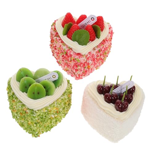 FELTECHELECTR 3 Teiliges Kuchenmodell Obstkorb Künstliches Dessert Kunstlebensmittel Künstlicher Kuchen Für Fotoshooting Künstlicher Obstkuchen Lebensmittel Display Requisiten FELTECHELECTR 3 Teiliges Kuchenmodell Obstkorb Künstliches Dessert Kunstlebensmittel Künstlicher Kuchen Für Fotoshooting Künstlicher Obstkuchen Lebensmittel Display Requisiten von FELTECHELECTR