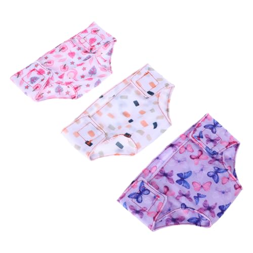 FELTECHELECTR 3-teiliges Puppenkleidungsset Für Neugeborene: Sommerunterwäsche-windel-Set, 18-Zoll-babypuppen-Outfit Für Jungen, Rollenspiel-zubehör FELTECHELECTR 3-teiliges Puppenkleidungsset Für Neugeborene: Sommerunterwäsche-windel-Set, 18-Zoll-babypuppen-Outfit Für Jungen, Rollenspiel-zubehör von FELTECHELECTR