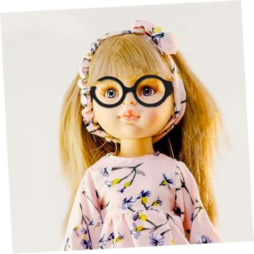 FELTECHELECTR 30 Stück Teiliges Mini Puppenbrillen aus Leichtem Kunststoff Modische Puppen zubehör für Figuren Realistische Sonnenbrillen Requisiten für Puppenkleidung und Rollenspiele von FELTECHELECTR