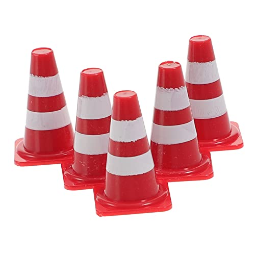 FELTECHELECTR 30 Stück Teiliges Verkehrszeichen Spielset aus Robustem Realistische Roadblocks und Verkehrskegel für Leuchtende Farben Leicht Tragbar Pädagogisches Lernspielzeug für von FELTECHELECTR