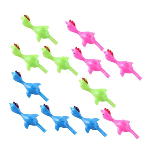 FELTECHELECTR 30St Dinosaurier-Spielzeug Stretch-Spielzeug in großen Mengen dehnbares fliegendes Huhn Spielzeuge Spielzeug mit Fingerschleudern Kinder-Accessoire schmecken Truthahn Zubehör TPR von FELTECHELECTR