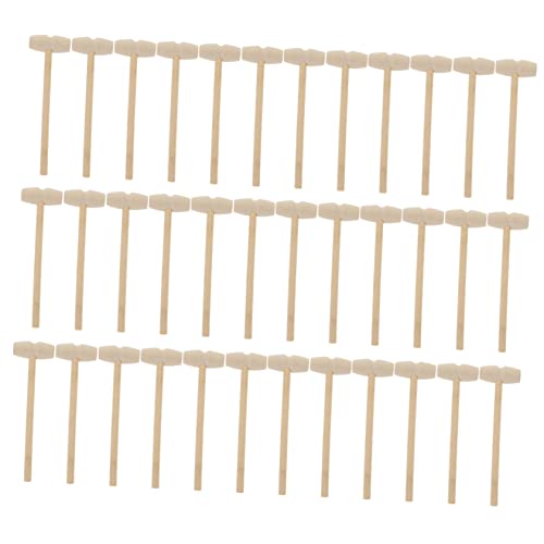 FELTECHELECTR 36 Stück Teiliges Holzhammer Spielzeugset Lustige Mini Hämmer für Holzspielzeug Motorik und Hand Augen Koordination FELTECHELECTR 36 Stück Teiliges Holzhammer Spielzeugset Lustige Mini Hämmer für Holzspielzeug Motorik und Hand Augen Koordination von FELTECHELECTR