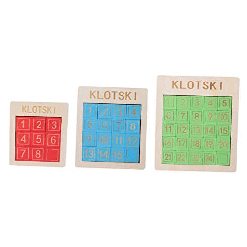 FELTECHELECTR 3Stücke Holz Slide Puzzle Pädagogisches Zahlenpuzzle für Kleinkinder Fördert die Hirnentwicklung für Eltern Junge Mädchen Interaktion Altersgruppe Jahre FELTECHELECTR 3Stücke Holz Slide Puzzle Pädagogisches Zahlenpuzzle für Kleinkinder Fördert die Hirnentwicklung für Eltern Junge Mädchen Interaktion Altersgruppe Jahre von FELTECHELECTR