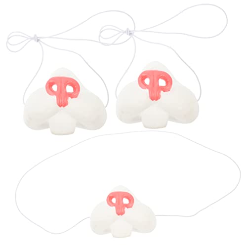 FELTECHELECTR 3Stücke Requisiten für Halloween und Karneval Lustige Tiermaske aus Strapazierfähigem Vinyl für Cosplay und Partys für Erwachsene FELTECHELECTR 3Stücke Requisiten für Halloween und Karneval Lustige Tiermaske aus Strapazierfähigem Vinyl für Cosplay und Partys für Erwachsene von FELTECHELECTR