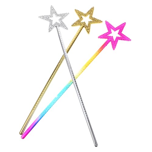 FELTECHELECTR 3Stücke Sternen Feenstäbe Glitzernde Zauberstäbe für Requisiten für Hochzeiten Halloween Geburtstagsfeiern und Mehr FELTECHELECTR 3Stücke Sternen Feenstäbe Glitzernde Zauberstäbe für Requisiten für Hochzeiten Halloween Geburtstagsfeiern und Mehr von FELTECHELECTR