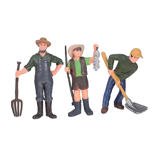 FELTECHELECTR 3st Bauernpuppenverzierungen Landarbeiter Landschaftsdekor Farmarbeiter-simulationsmodell Landarbeiter Puppenhaus Requisiten Landarbeiterfiguren PVC FELTECHELECTR 3st Bauernpuppenverzierungen Landarbeiter Landschaftsdekor Farmarbeiter-simulationsmodell Landarbeiter Puppenhaus Requisiten Landarbeiterfiguren PVC von FELTECHELECTR