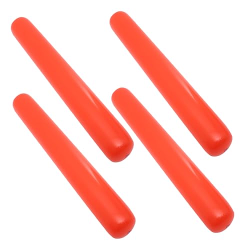 FELTECHELECTR Spielzeug 4 Stück Aufblasbarer Stick Für Kinder Jubelstöcke Verdicken Jubelstab Verdicken Aufblasstange Fußball-lärmmacher Jubelnde Donnerstäbe Stock Langer Ballon PVC Eltern-Kind von FELTECHELECTR